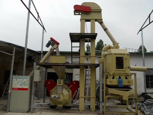 HKJ 200 - 300 kg-/hreishülse Stroh-hölzerne Kugel-Linie mit Becherwerk - beizen Sie HKJ32M